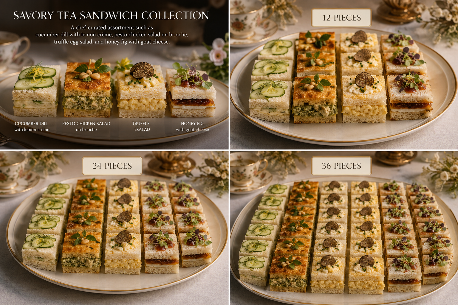 Savory Tea Sandwich Collection