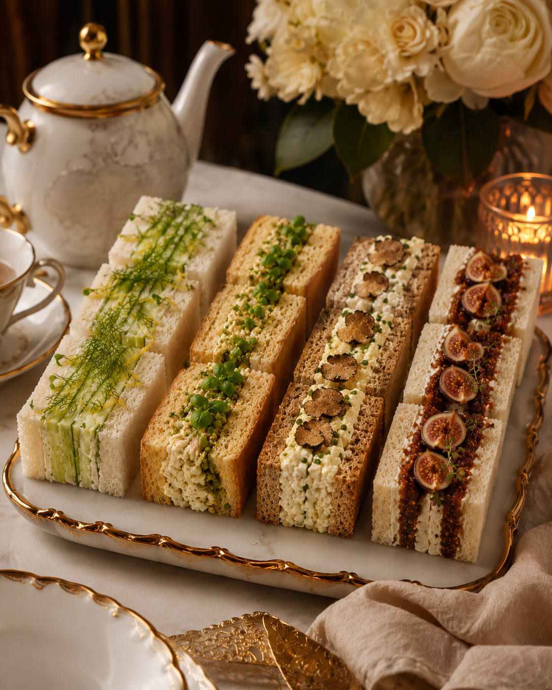 Savory Tea Sandwich Collection