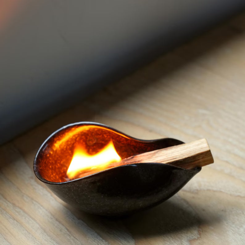 Elemental Ceramic Smudge Bowl