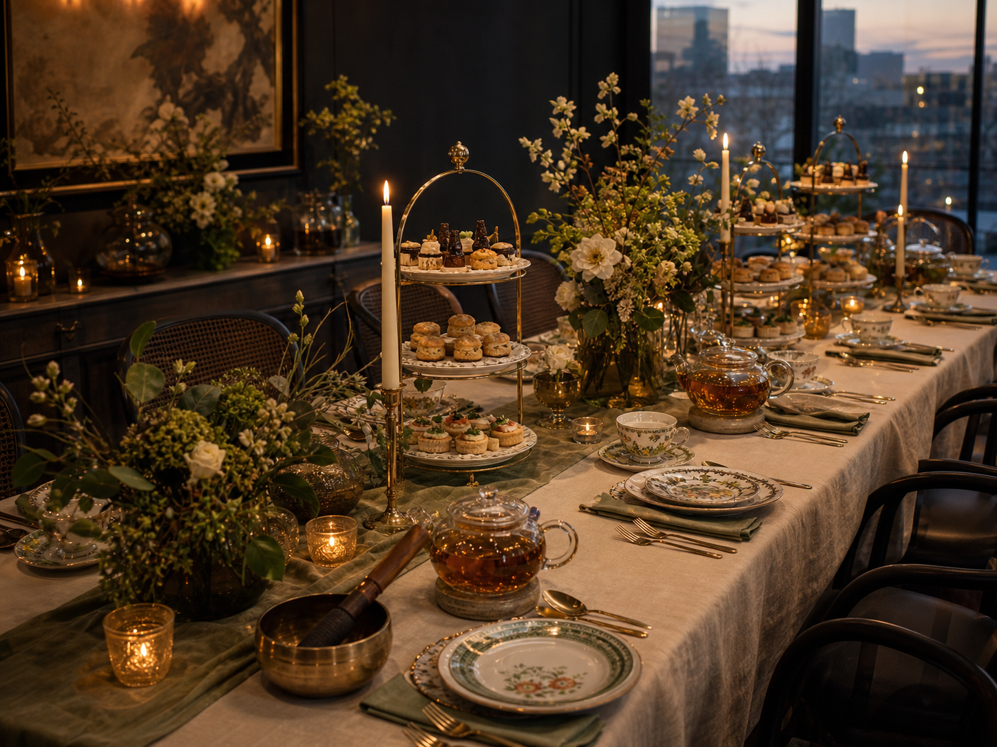 Private sensory tea gathering