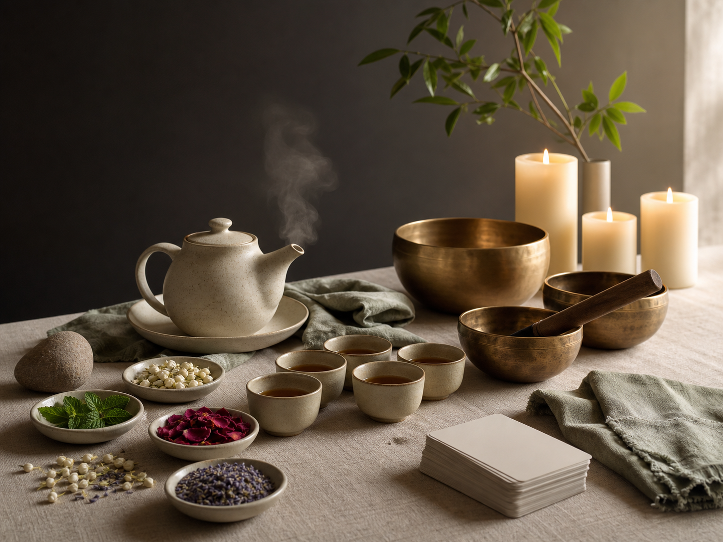 Small sensory acts that change the pace